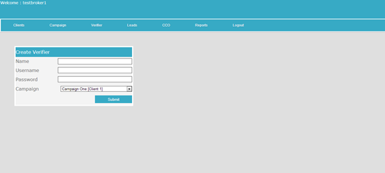 Web Applications: BPO Management