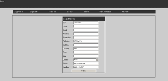 Web Applications: MLM Database