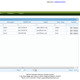 Web Applications: Customer Management System